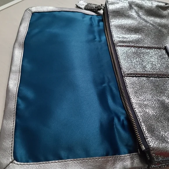 COPY - COACH Kristin Clutch Studded Limited Edition Metallic - Great for Prom!